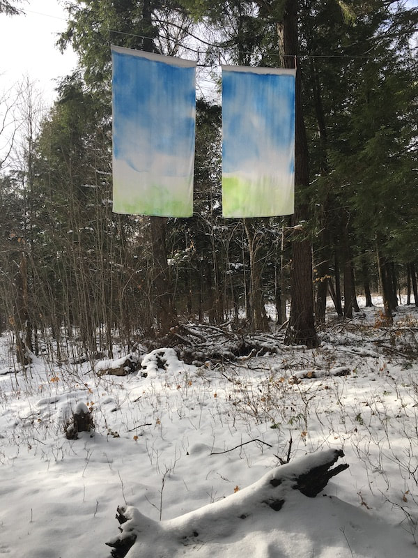 Environmental Painting Snow